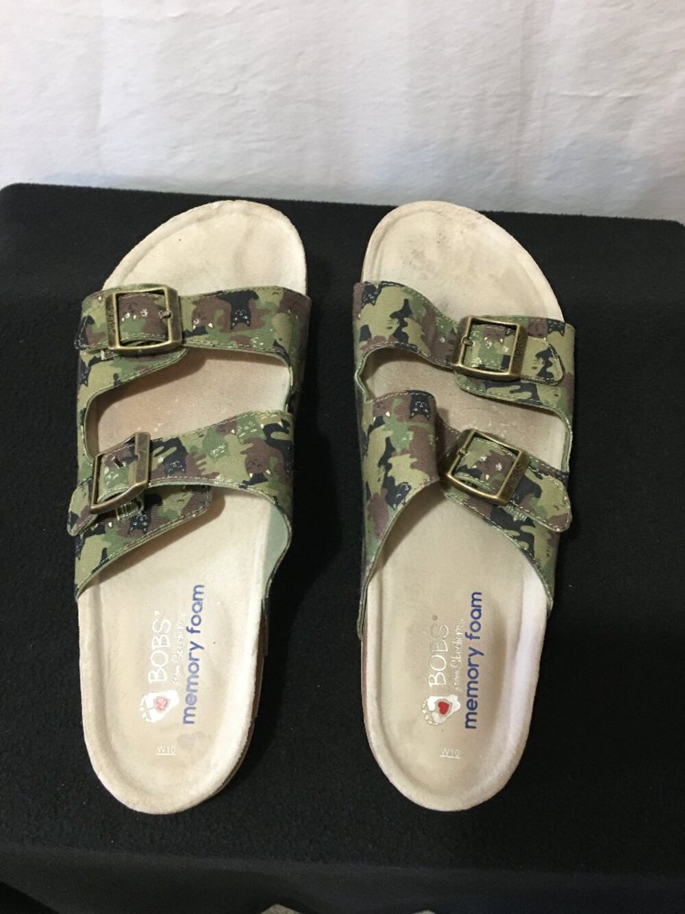 Sketchers Camo Print Sandals